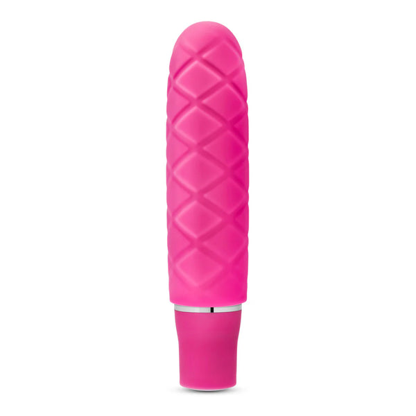 Luxe Cozi Platinum-Cured Silicone Vibrator - Fuchsia
