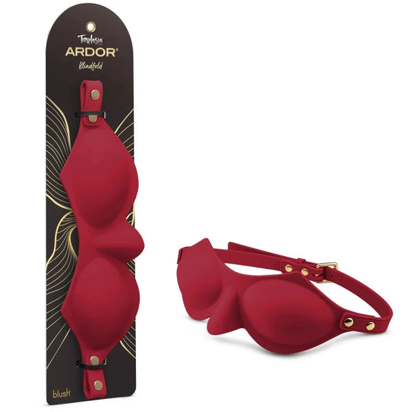 Temptasia Ardor Silicone Blindfold - Red