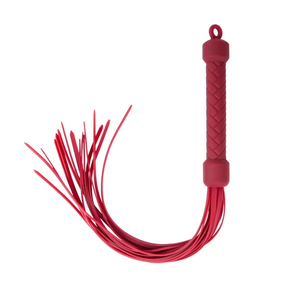 Temptasia Ardor Silicone Flogger - Red