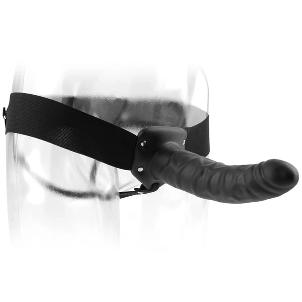 Fetish Fantasy Series 8" Hollow Strap-On - Black
