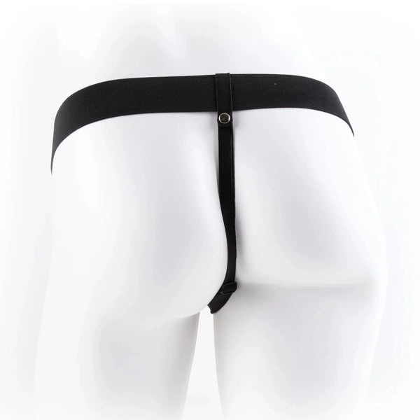 Fetish Fantasy Series 7" Hollow Strap-On with Balls - Light