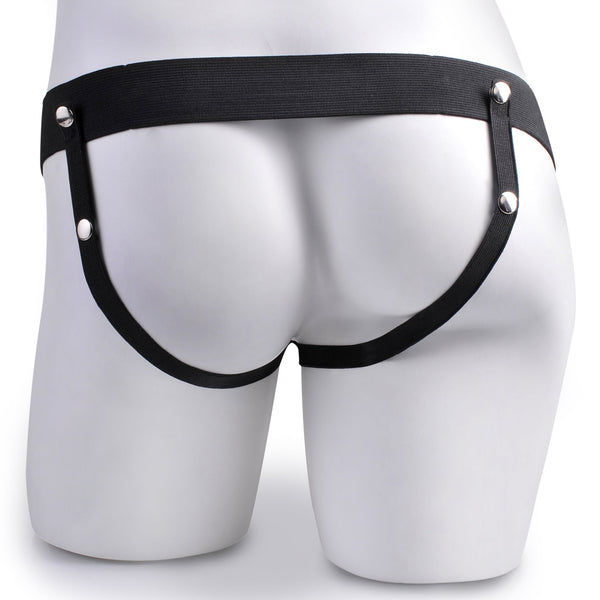 Fetish Fantasy Series 7" Rechargeable Hollow Strap-On with Remote - Tan