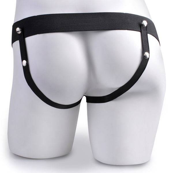 Fetish Fantasy Series 9" Squirting Hollow Strap-on with Balls - Light