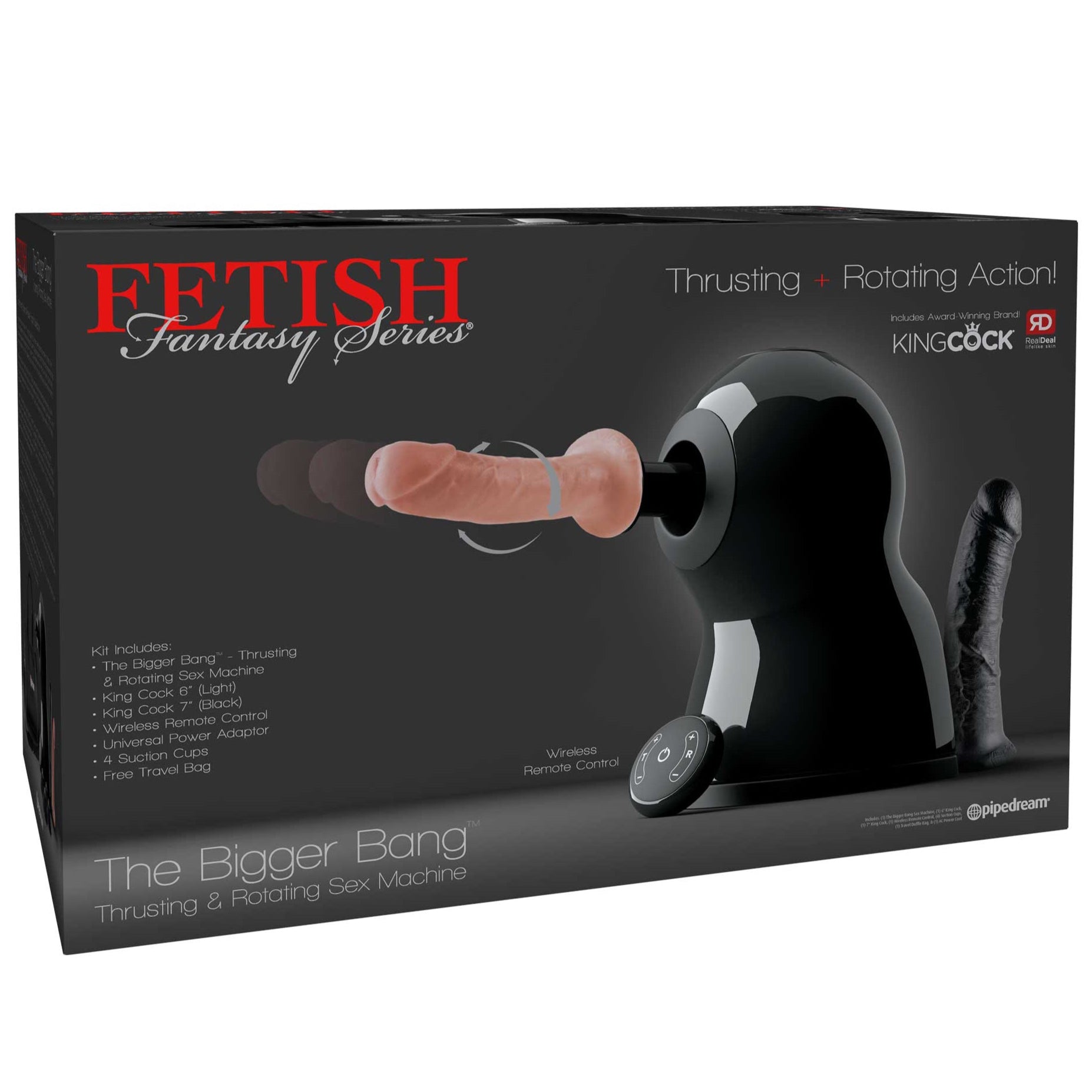 Fetish Fantasy Series The Bigger Bang Thrusting & Rotating Sex Machine