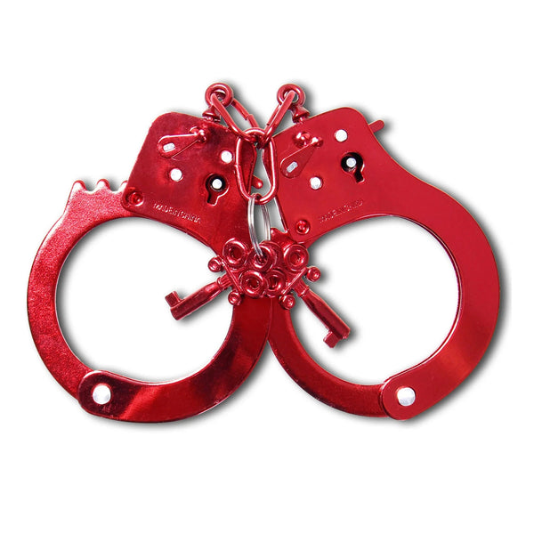 Fetish Fantasy Series Anodized Cuffs - Red