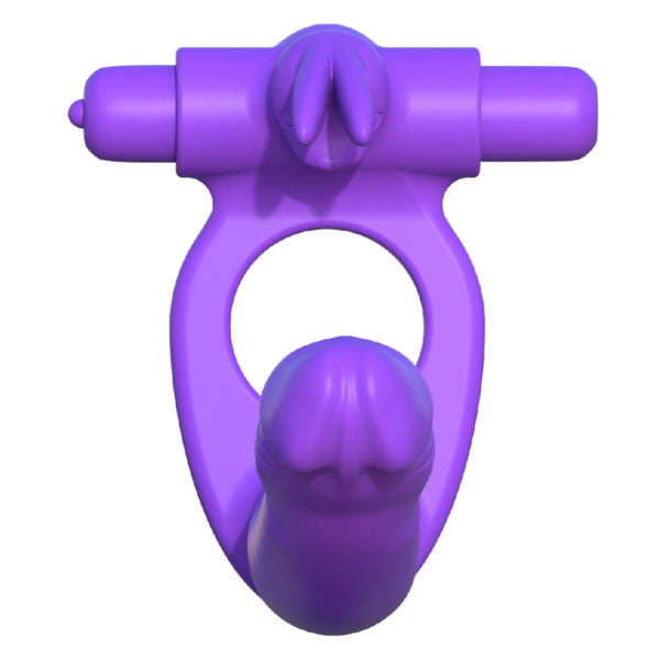 ファンタジーCリングズ シリコン製 ダブルペネトレーター ラビット