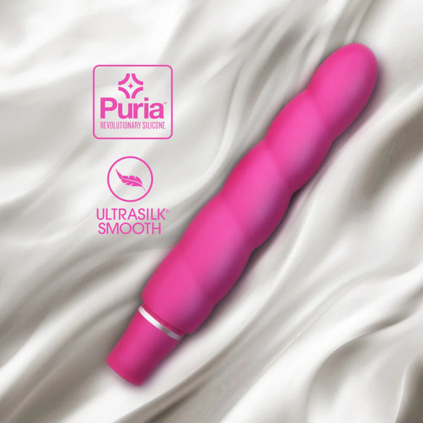 Luxe Anastasia Platinum-Cured Silicone Vibrator - Pink