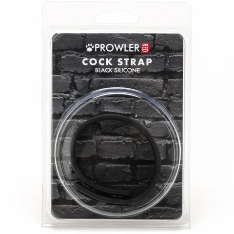 Silicone Adjustable Cock Strap - Black