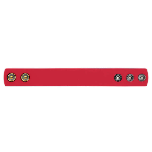 Silicone Adjustable Cock Strap - Red