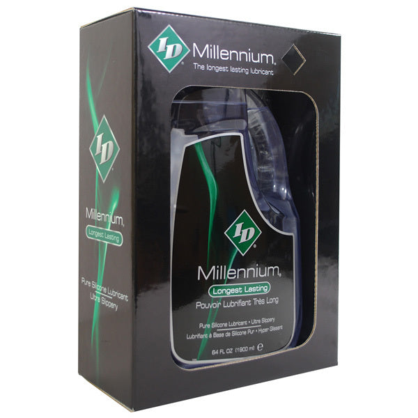 ID Lubricants MILLENNIUM Pure Silicone Lubricant - 1.9L - Extreme Toyz Singapore - https://extremetoyz.com.sg - Sex Toys and Lingerie Online Store - Bondage Gear / Vibrators / Electrosex Toys / Wireless Remote Control Vibes / Sexy Lingerie and Role Play / BDSM / Dungeon Furnitures / Dildos and Strap Ons  / Anal and Prostate Massagers / Anal Douche and Cleaning Aide / Delay Sprays and Gels / Lubricants and more...
