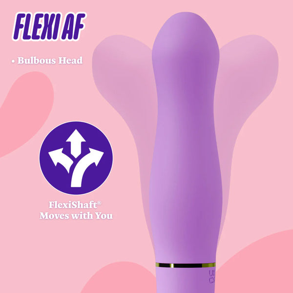 Aria Exciting AF Rumble Tech™ G-Spot Rechargeable Silicone Vibrator