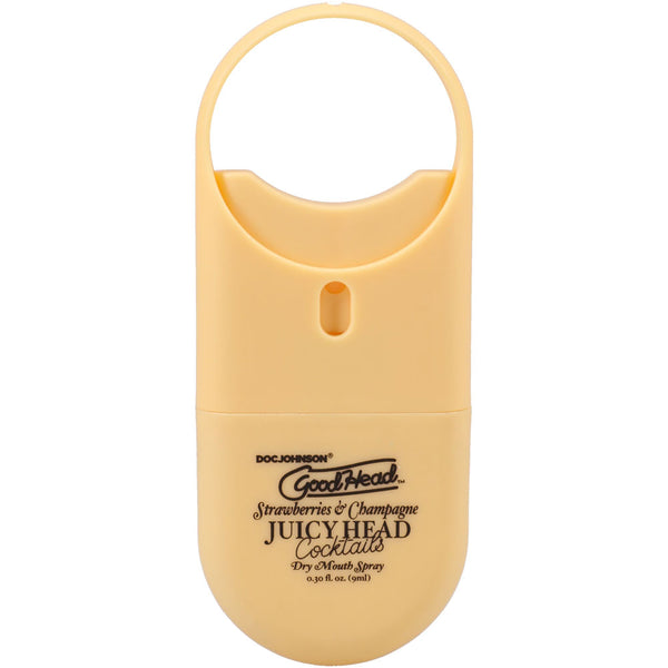 GoodHead Juicy Head Cocktails Dry Mouth Spray To-Go - Strawberries & Champagne