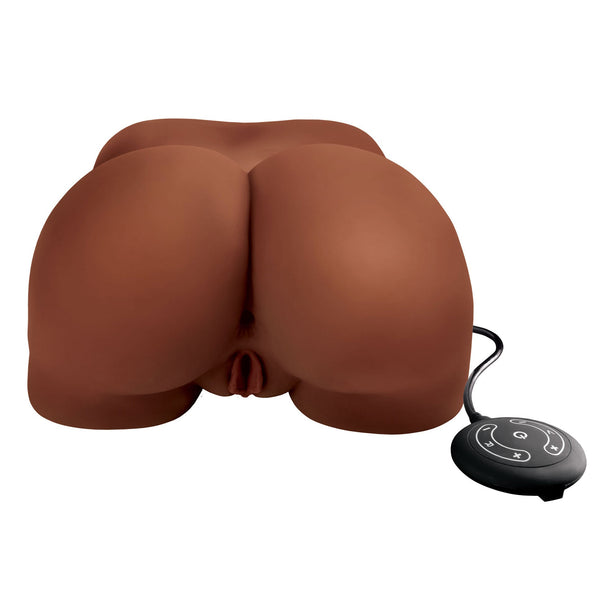 PDX Elite Milk Me Silly Twerks, Shakes & Gyrates Mega Masturbator - Brown