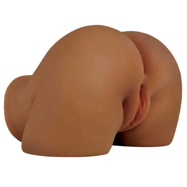 PDX Elite Shake That Ass Vibrating Mega Masturbator - Brown