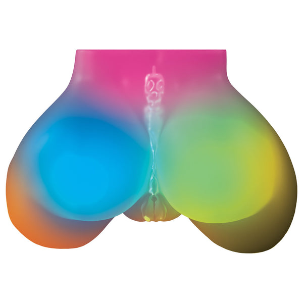 PDX Elite After Dark Series Go-Go Booty Led Mega Masturbator - Frosted