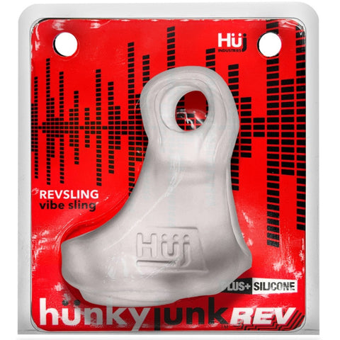 REVSLING Reverb Vibrating Cock Sling - Clear Ice