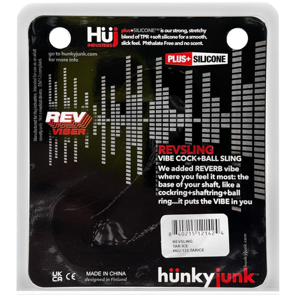 REVSLING Reverb Vibrating Cock Sling - Tar Ice