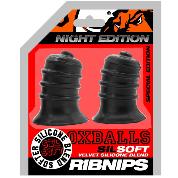 RIBNIPS SILSOFT Curved Springy-Ribbed Nip-Suckers - Special Edition