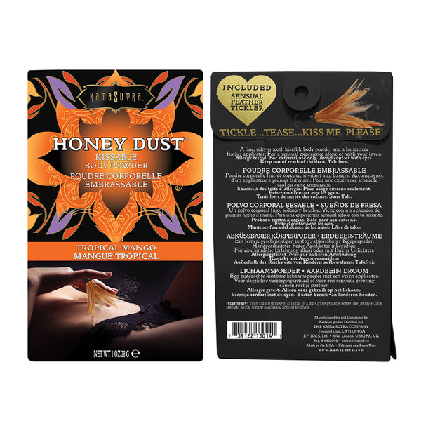 Honey Dust Tropical Mango Kissable Body Powder - 28g