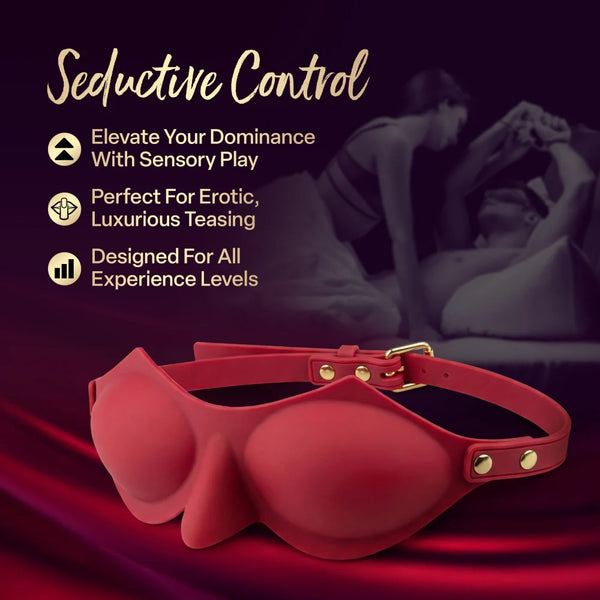 Temptasia Ardor Silicone Blindfold - Red