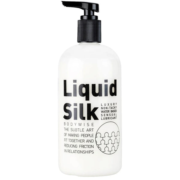 Liquid Silk 250ml Luxury Water-Based Lubricant - 3 Pack