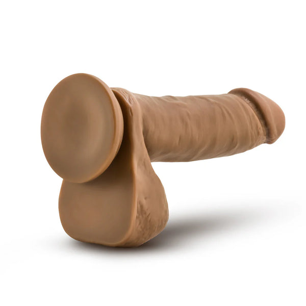 Dr. Skin Dr. William 8" Dildo with Balls - Tan