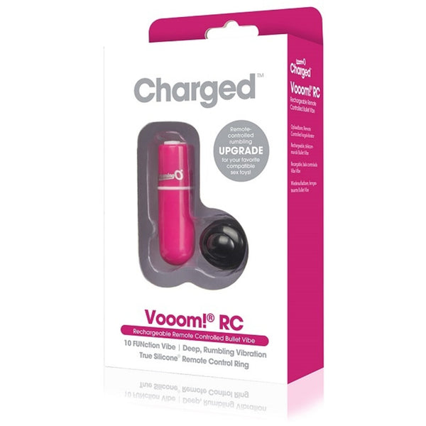 Charged Vooom Remote Control Rechargeable Bullet Vibe