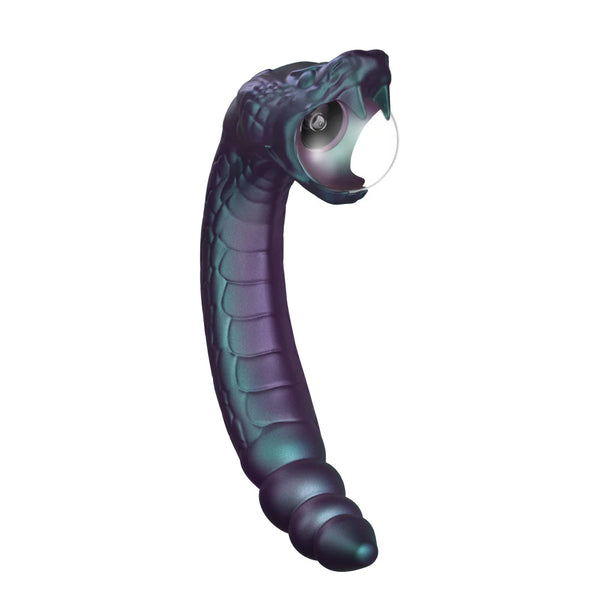 Temptasia Rattle Snake Rechargeable Dual Ended Vibrator with Mystical Plasma Globe