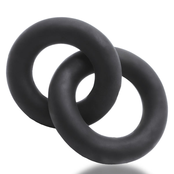 SHACKLE SILSOFT Double Link'd Cock & Ball Rings - Special Edition