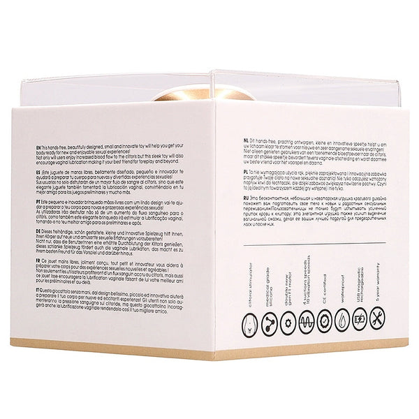 Twitch Innovation Hands-Free Suction & Vibration Clitoral Stimulator - Gold