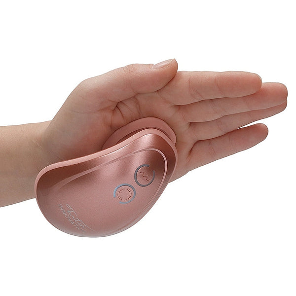 Twitch Innovation Hands-Free Suction & Vibration Clitoral Stimulator - Rose Gold