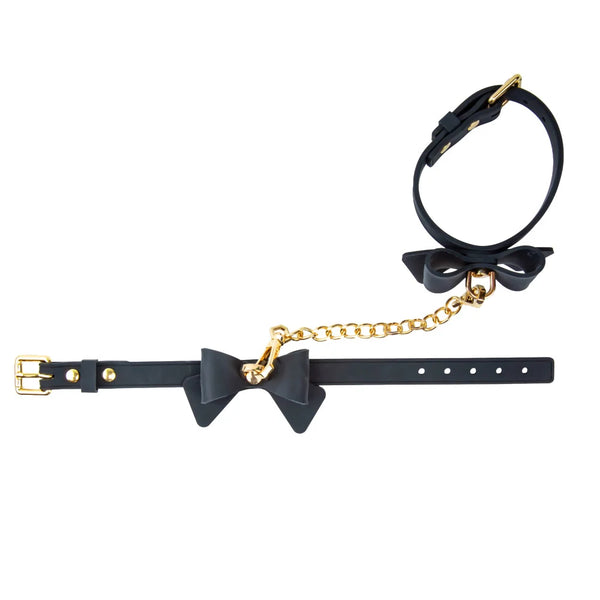 Temptasia Ardor Silicone Wrist & Ankle Restraints with Bow