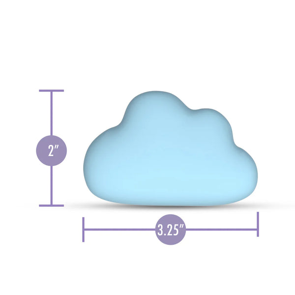 Play With Me Cuddle Cloud Handheld Rechargeable Clitoral Vibrator With Sensual Pleasure Nubs