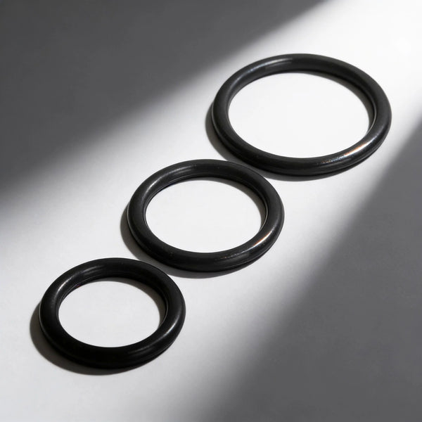 Silicone Cock Rings Set