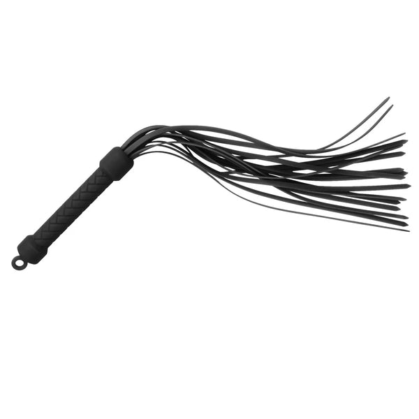 Temptasia Ardor Silicone Flogger - Black