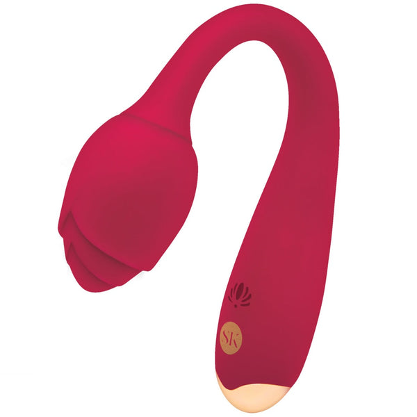 Secret Kisses Rosegasm Stem Flexi Rechargeable G-Spot Vibe - Extreme Toyz Singapore - https://extremetoyz.com.sg - Sex Toys and Lingerie Online Store - Bondage Gear / Vibrators / Electrosex Toys / Wireless Remote Control Vibes / Sexy Lingerie and Role Play / BDSM / Dungeon Furnitures / Dildos and Strap Ons  / Anal and Prostate Massagers / Anal Douche and Cleaning Aide / Delay Sprays and Gels / Lubricants and more...