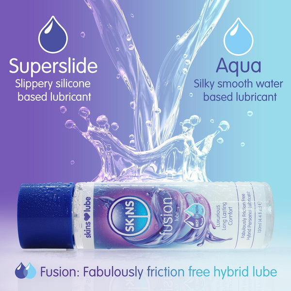 Fusion Silicone & Aqua Hybrid Lubricant - 130ml
