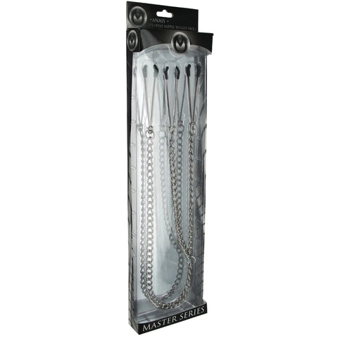 Anais Y Style Nipple to Clit Tweezer Clamp Set