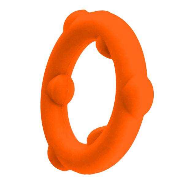 SPINNER Liquid Silicone Cockring - Orange