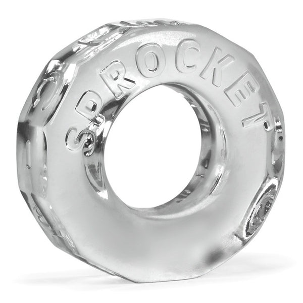 SPROCKET flexTPR™ Super-Stretch Cockring - Clear