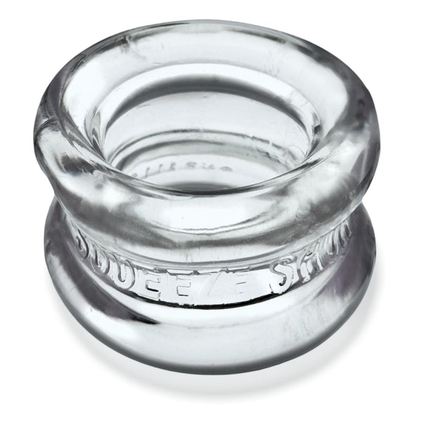SQUEEZE SHORT flexTPR™ Soft-Grip Ball Stretcher - Clear