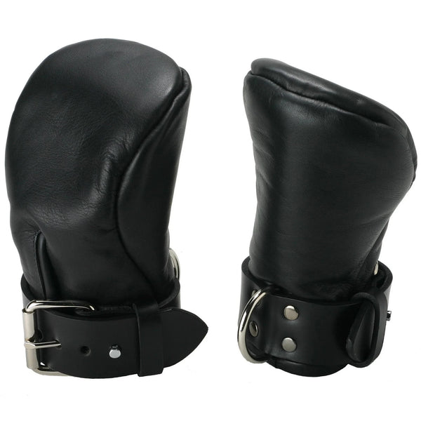 Leather Deluxe Padded Fist Mitts
