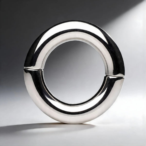 Mega Magnetize Stainless Steel Magnetic Cock Ring