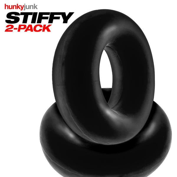 STIFFY 2-Pack Bulge Rings - Tar Ice