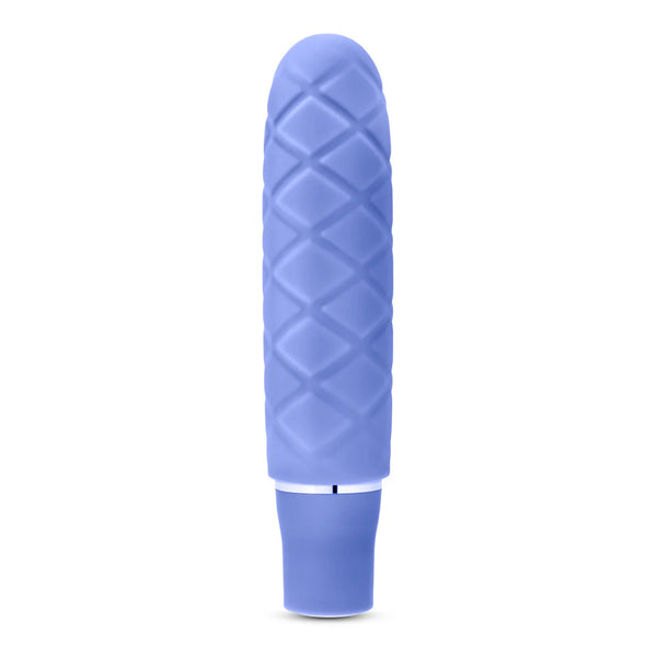 Luxe Cozi Platinum-Cured Silicone Vibrator - Periwinkle