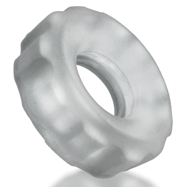 SUPERHUJ 3-Pack No Roll C-Rings - Clear Ice