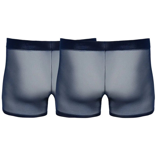 Men's Transparent Boxer Shorts 2-Pack