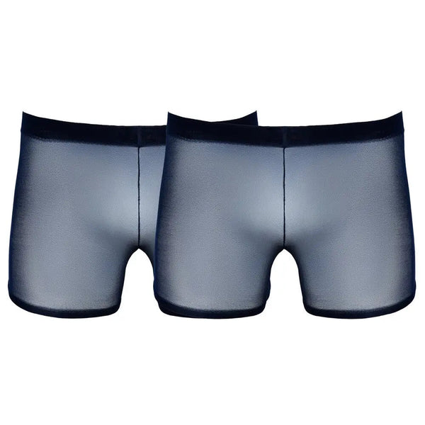 Men's Transparent Boxer Shorts 2-Pack