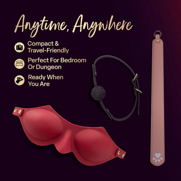 Temptasia Ardor Silicone Blindfold - Red
