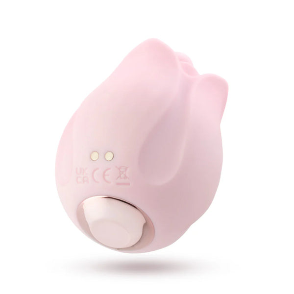 Play With Me Romantic Rose Rechargeable Vibrator With Rosebud Attachment Heads